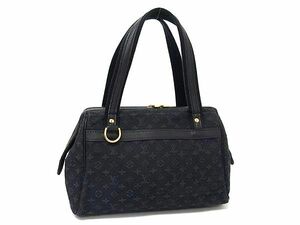 1円 LOUIS VUITTON ルイヴィトン M92414 モノグラムミニ ハンドバッグ トート ショルダー 肩掛け レディース TSTブルー FH3234