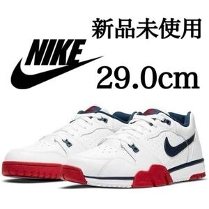 新品未使用 NIKE 29.0cm CROSS TRAINER LOW クロストレーナー ロー スニーカー シューズ レザー AIR TRAINER ホワイト 白 レザー 箱無し