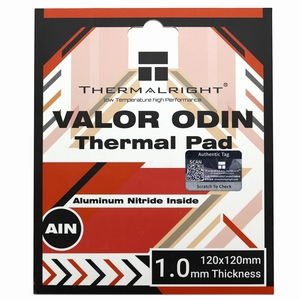 サーマルライト THERMALRIGHT サーマルパッド VALOR ODIN THERMAL PAD ピンク 120mm×120mm×1.0mm