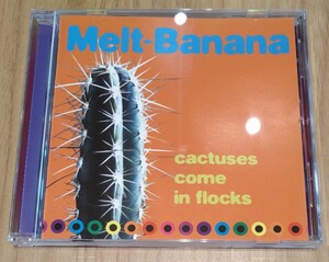 Melt Banana cactuses come in flocks 廃盤輸入盤中古CD メルトバナナ メルト・バナナ AZCD-0002 全32曲