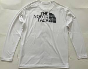 新品6,490円★THE NORTH FACE ザ ノースフェイス 長袖Tシャツ★ロングスリーブ アルペンクルー★L/S Ampere Crew★NT82383 sizeL★ホワイト