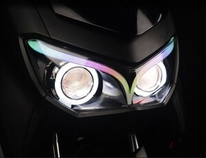 ヘッドライト プロジェクター エンジェルアイ HID YAMAHA NMAX 2021年以降【hl-nmax21-1】