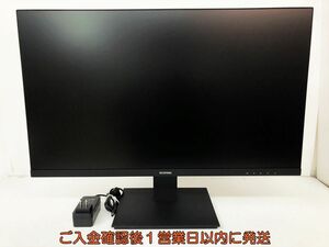 【1円】状態良 アイリスオーヤマ 27型FullHDワイド液晶ディスプレイ PCモニター ILD-D27FHD-B 動作確認済 HDMI VGA C01-126jy/G4