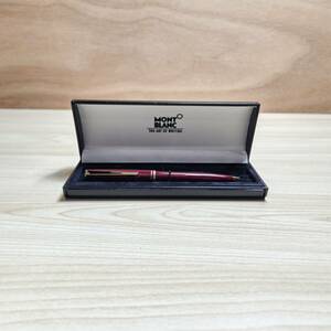 ☆MONT BLANC モンブラン クラシック ツイスト式 ボールペン 筆記用具 文房具 ステーショナリー ケース付(中古品/現状品/保管品)☆