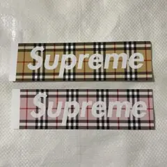 Supreme ステッカー　2枚