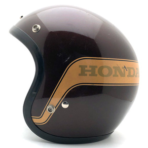 送料無料 SHOEI HONDALINE STAG BROWN METALLIC 56cm/ショウエイホンダ茶色ブラウンビンテージヘルメットcb750fk0cb400fourクロスカブz50j