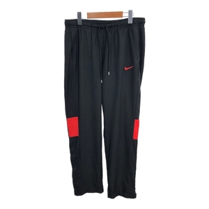 NIKE ナイキ ジャージ トラックパンツ スポーツ ブラック (メンズ L) 中古 古着 R3817