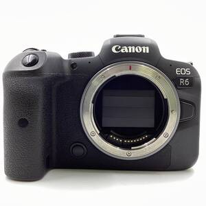 【全額返金保証】【最速発送】Canon デジタル一眼 EOS R6 ボディ ブラック 美品 動作確認済 シャッター33000回以下