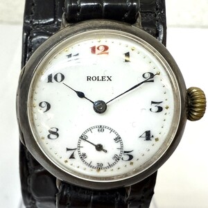 F878-I71-106◎ ROLEX ロレックス アンティーク スモールセコンド シルバー 925 レディース 腕時計 手巻き 稼働