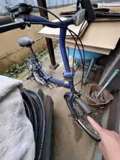 折りたたみ自転車中古です。