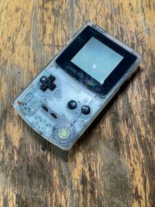 任天堂 GAMEBOY COLOR/ゲームボーイカラー CGB-001 クリア Nintendo動作品