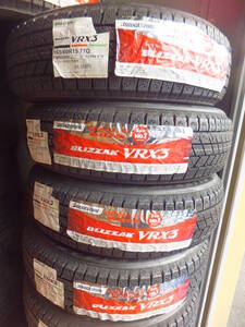 1SET限定！VRX3【新品/4本SET】2021年製 VRX3 165/60 R15 BLIZZAK《ブリヂストン》BS 倉庫管理 1入札＝4本