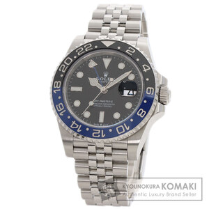 ROLEX ロレックス 126710BLNR GMTマスター2 腕時計 ステンレススチール SS メンズ 中古