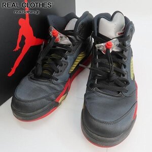 NIKE/ナイキ AIR JORDAN 5 RETRO SATIN BRED/エアジョーダン5 サテンブレッド 136027-006/27.5 /080