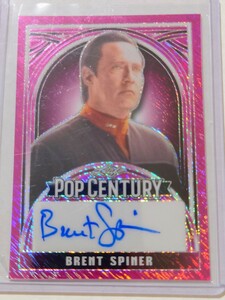 2024 leaf pop century auto brent spiner /7 スター・トレック