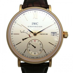 IWC ポートフィノ ハンドワインド エイトデイズ IW510107 シルバー文字盤 未使用 腕時計 メンズ