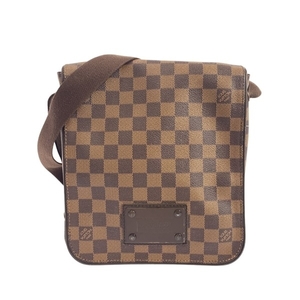 ルイヴィトン LOUIS VUITTON ショルダーバッグ N51210 ブルックリンPM ダミエ・キャンバス エベヌ SR0089 バッグ ダミエ