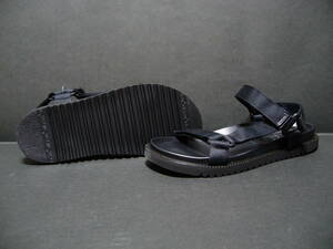 【　送料無料・新品・未使用　】　定価¥14,289 LUCA IACHINI ルカイアキーニ STRAP SANDAL ストラップサンダル BM/600 BLACK 43(27.5cm)