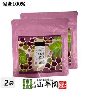 国産紅茶 甲州ぶどうの和紅茶 2g×5パック×2袋セット