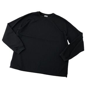 ND220-34 UNITED ARROWS ユナイテッドアローズ BEAUTY&YOUTH 長袖 ロンT トップス ポリエステル79% ブラック系 メンズ XL