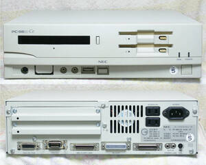 【完全整備品】 PC-9821Ce S1 ( SX-25 / 5.6MB / 543MB / FM音源 PC-9801-86 相当 / 外付FDD-IF ) ソリッドコンデンサ - 5