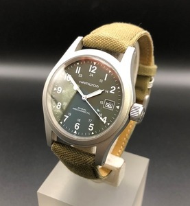 [A]時計(サ60)★[[WH-11752]]★HAMILTON(ハミルトン)★H694190★KHAKI MECHANICAL★稼働品★