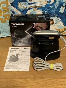 Panasonic（パナソニック）衣類スチーマー ハンディ 黒 