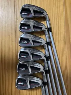 TaylorMade M6 アイアンセット 5-P, 6本 FUBUKI Ｓ