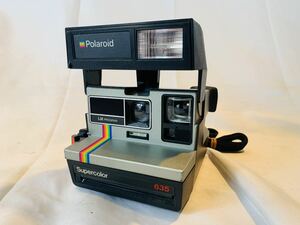 Polaroid ポラロイドカメラ インスタントカメラ Supercolor 635 動作未確認