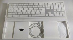 【埼玉発】☆純正品☆【Apple】純正Magic keyboard A1843 & Magic Mouse A1657　★美品★　(9-4257-4261)