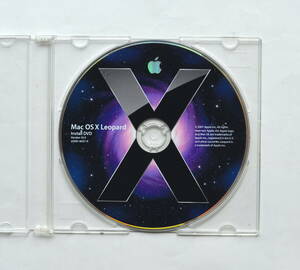 Mac OS X 10.5 Leopard 正規製品 フルインストール版 DVD only +10.5.8 アップデーター