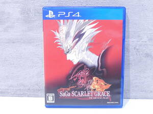 【管MI05121】500円～ SQUARE ENIX PS4 SaGa SCARLET GRACE サガ スカーレット グレイス