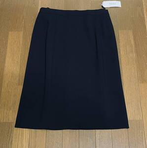 ◇新品W76◇良品*大人感*ストレッチベーシックスカート*StyleNote*サイドスリット*黒*