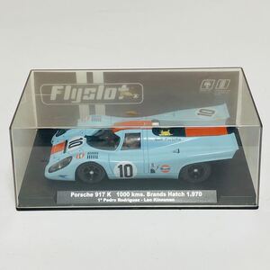 【中古品】Flyslot フライスロット 1/32 Porsche 917K 1000kms. Brands Hatch 1.970 1 Pedro Rodriguez Leo Kinnunen Gulf 動作未確認