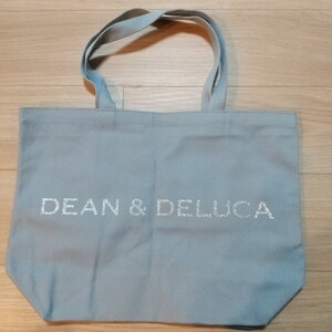 再値下【DEAN&DELUCA*ディーン&デルーカ】チャリティートート*L スノーブルー★数量限定