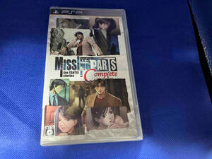 PSP MISSING PARTS the TANTEI stories Complete ミッシングパーツ 未開封 ULJS00552