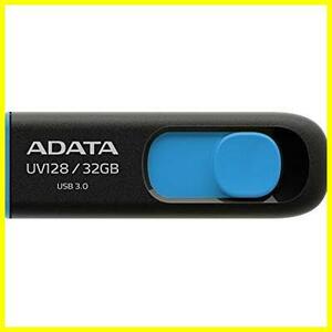 ★ブラック+ブルー_32GB_USB規格:USB3.2Gen1★ USB3.0直付型フラッシュメモリー DashDrive Technology UV128 32GB (ブラック+ブルー)