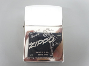 1995年製 ZIPPO ジッポ STERLING SILVER スターリング シルバー WINDY ウィンディ 銀 オイル ライター USA