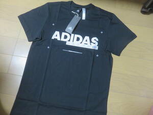 adidas メンズ 半袖 Tシャツ M ブラック 新品 ☆決算セール☆.