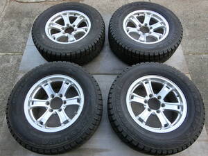 KEELER キーラー ホイール４本セット 265/65R17 17×7/ 6穴 中古 スタッドレス付き ◎新潟市秋葉区発 ※直接引き取り希望