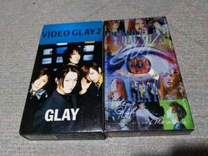 VIDEO　GLAY　VIDEO　GLAY２　２本セットで　