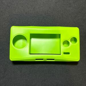 ゲームボーイミクロ シリコンカバー ケース グリーン GAMEBOY micro GBM 