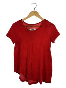 Maison Margiela◆半袖カットソー/XS/レーヨン/RED/S32NC0529