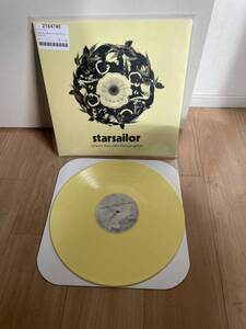 STARSAILOR 最新作　アナログ　イエローヴァイナル　レコード　travis keane coldplay muse