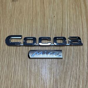 ダイハツ DAIHATSU ミラココア Mira Cocoa エンブレム 中古品［243］