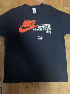 stussy NIKE Tシャツ 黒 L