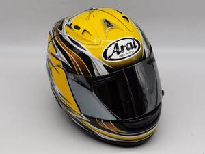 Arai アライ RX-7 RR5 RANDY ランディ イエロー RX-7 RV フルフェイスヘルメット Lサイズ