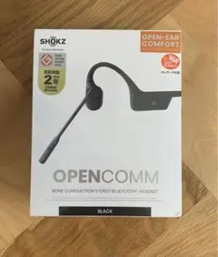 【新品未開封】SHOKZ OPENCOMM 骨伝導ヘッドセット　送料込み