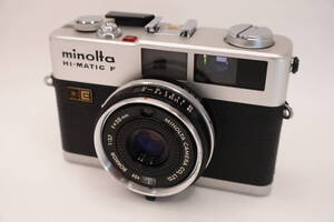 ★美品★ ミノルタ MINOLTA HI-MATIC F レンジファインダー コンパクトフィルムカメラ 幕測調整済み #13