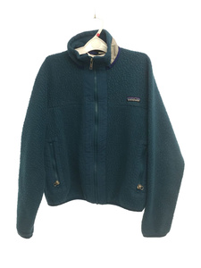 patagonia◆ボアフリースジャケット/KIDS10/ポリエステル/GRN/65580/MADE IN USA